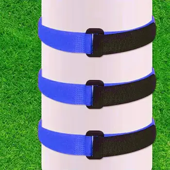 Самоклеящиеся ремни Ремни для футбольных сеток Простая установка 50 прочных ремней для крепления сетки для футбольных ворот Компактная портативная установка