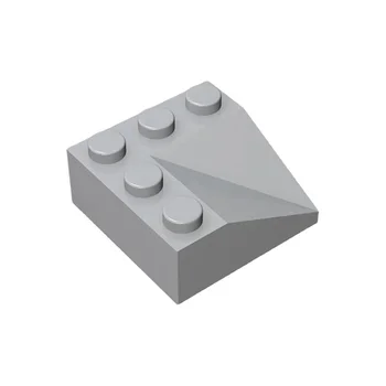 Строительные блоки Технологическая поделка 3x3 Внутренний угловой наклонный кирпич 10 ШТ Развивающие совместимые игрушки для детей 99301