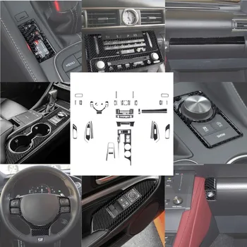 Наклейка На Панель Подъема Вентиляционного Окна Салона Автомобиля Из Углеродного Волокна Для Lexus RC300 350 200T 2015-2020 Styling Accessorie