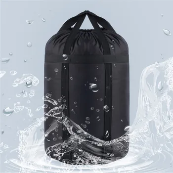 Открытый водонепроницаемый компрессионный спальный мешок Спортивный чехол Удобная Легкая упаковка для хранения Походная сумка для дрифта