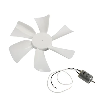Сменный вентиляционный вентилятор D-Shaft RVs Вентиляционный вентилятор для ванной комнаты 6 Вытяжной вентилятор