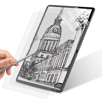 2 упаковки Антибликовой ПЭТ-пленки для Нового Samsung Galaxy Tab S9 + Plus/Galaxy Tab S8 + Plus/Tab S7 + Plus 2023 12,4-дюймовой Пленки