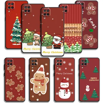 Красный Чехол с Рождеством Санта Клаус Для Samsung Galaxy A50 A70 A10 A04 A10s A20s A20e A02 A02s A03 M54 M52 M33 M31 M23 M34 M13