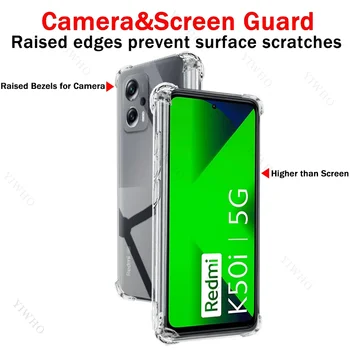 Защитный чехол Для телефона Xiaomi Redmi K50i 6,6 