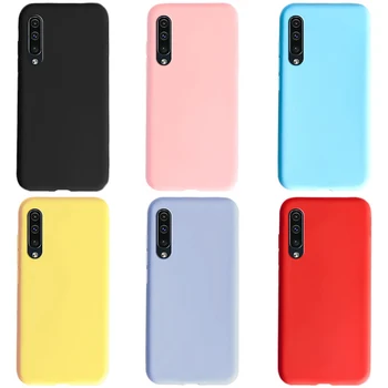 Для Samsung A50 Case 2019 Силиконовый Мягкий Чехол для телефона из ТПУ Для Samsung Galaxy A50 Case Cover A505F A505 A 50 Ярких цветных Чехлов