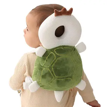 Защитный коврик для головы ребенка, подушка для защиты головы малыша, Регулируемая Противоударная Дышащая детская подушка, рюкзак в форме черепахи