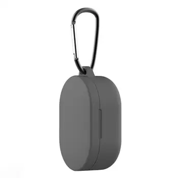 Противоскользящий силиконовый защитный чехол, полная крышка наушников с карабином для беспроводной Bluetooth-гарнитуры ViVO TWS Neo