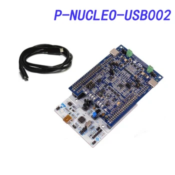 Оценочная плата P-NUCLEO-USB002, USB Type-CTM с блоком питания TM nucleo, плата расширения NUCLEO-F072RB