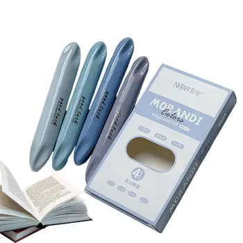 Ручки-хайлайтеры Двусторонний набор ручек-хайлайтеров Цветной фломастер для защиты глаз Красочная эстетика плавного письма