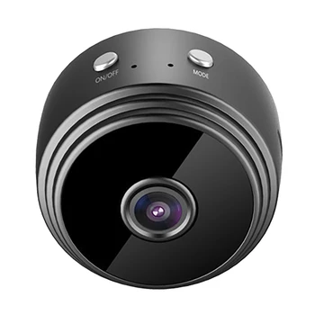 Мини-Wifi-камера ночного видения 1080P, обнаружение движения, Беспроводная удаленная WIFI-камера с кронштейном для автомобиля, улицы и помещения