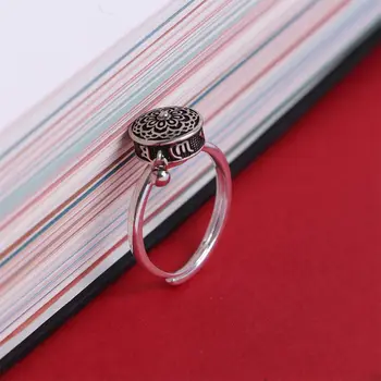 Кольцо для передачи подарков Simple Faith Jewelry Hua Tai Sui в этническом стиле, Женские Кольца, Кольцо в Корейском стиле, Открывающее кольцо-Амулет