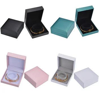 Бархатная коробка для браслета, высококачественные коробки для хранения ювелирных изделий, футляр для браслета, предложение, обручение, Свадебная витрина, упаковка