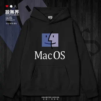 Иконки операционной системы программиста Mac OS Мужские толстовки с капюшоном мужская новая толстовка повседневные пуловеры мужская одежда осень-зима