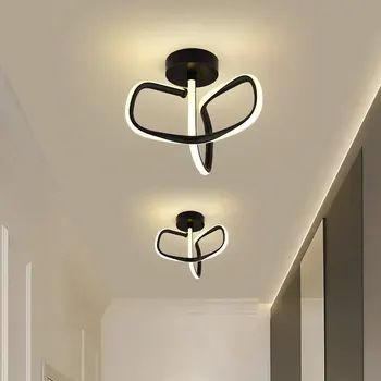 Акриловый Светодиодный потолочный светильник, современный креативный балконный светильник для прохода, потолочный светильник для домашнего коридора, канальный светильник для кухни в скандинавском стиле