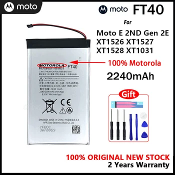 Motorola 100% Оригинальный Аккумулятор FT40 Для Motorola Moto e2nd E2 XT1526 1528 XT1063 XT1077 XT1527 XT1511 XT1505 XT1524 С Инструментами