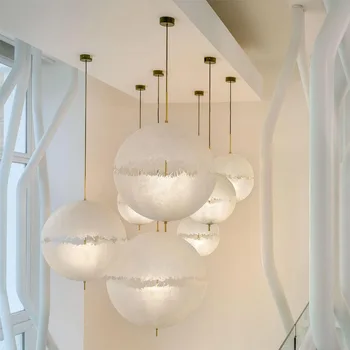 Подвесной светильник Smith PostKrisi, итальянский дизайнер, лунные светильники, современный глобус, освещение гостиной, креативное пространство в стиле деко, освещение для спальни