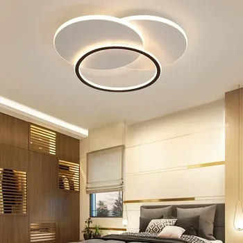 Современная светодиодная потолочная люстра для гостиной, столовой, спальни, Балкона, кухни, Потолочный светильник для внутреннего домашнего декора, светильник для освещения Luster