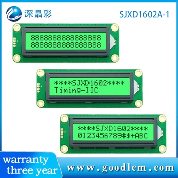 1602A-1 модуль ЖК-дисплея 16x02 AIP31068L контроллер STN emerald positive ЖК-модуль С несколькими режимами и цветами питания 5 В