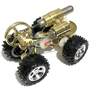 Модель двигателя Стирлинга, Физический Научный эксперимент, Игрушка в подарок, Паровой двигатель, Экспериментальный Игрушечный автомобиль, Обучающий мотор