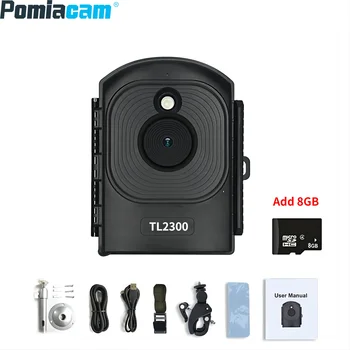 Цейтнотные камеры TL2300 Цейтнотная камера со светодиодной подсветкой Цифровые камеры временной съемки Камера с таймером IP66 Водонепроницаемая Камера дикой природы
