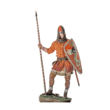1/32 древний фэнтезийный воин-солдатик с фигуркой из смолы на основе наборов моделей Миниатюрный солдатик в разобранном виде неокрашенный