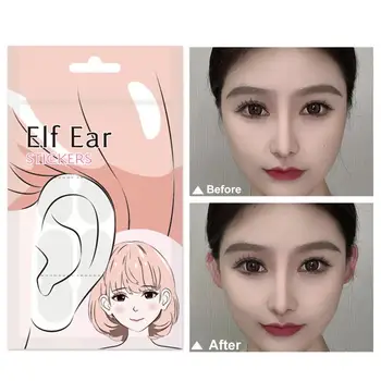 Наклейка для ушей Elf Легкая наклейка для поддержки ушей, которую легко носить с собой, вертикальные наклейки для коррекции ушей, прочные для леди