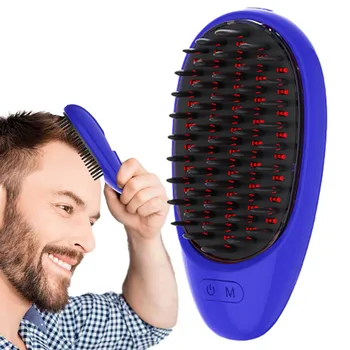 Электрическая расческа-массажер для кожи головы Ручной Портативный массажер для корней волос на голове для ухода за волосами