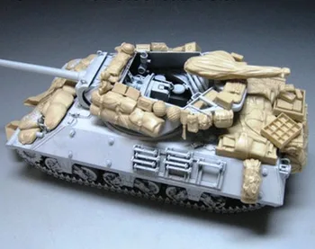 Комплект для сборки модели из смолы 1: 35, основной боевой танк M10, модифицированные детали, неокрашенные (без бака)