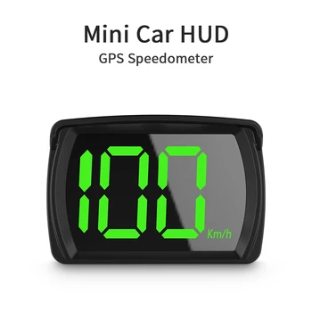 Автомобильные аксессуары Спидометр для легкового автомобиля, грузовика, автобуса, подключи и играй, автомобильный HUD, цифровой 2,8-дюймовый дисплей крупным шрифтом, GPS