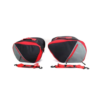 Мотоциклетные Багажные Сумки Черные Расширяемые Внутренние Сумки для Yamaha Tracer 9 GT TRACER 9GT Tracer900 2020 2021 2022 (Красный)