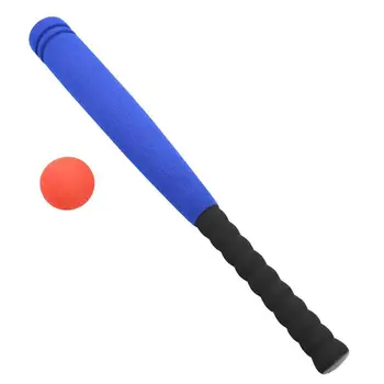 Бейсбольная бита из сверхбезопасного пенопласта с набором бейсбольных игрушек для детей в возрасте от 3 до 5 лет (синий)