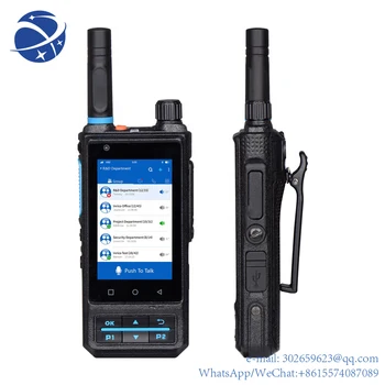 yyhc Global talk GPS walkie-talki 4G Двухстороннее POC-радио с двумя SIM-картами дальнобойная рация