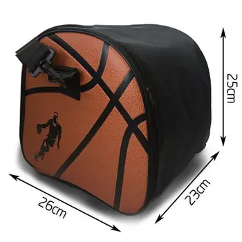Модная баскетбольная сумка с регулируемым ремешком Для хранения, Водонепроницаемая спортивная сумка для переноски мяча на открытом воздухе