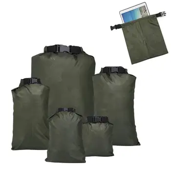 Водонепроницаемые сумки для катания на лодках, влажная Сухая сумка, сохраняющая снаряжение сухим, 5 шт., водонепроницаемые сумки для путешествий, сумка для телефона, легкое сухое хранение